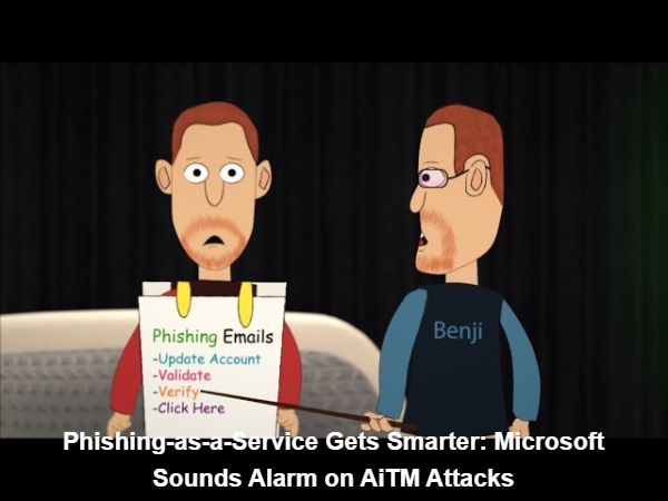 Phishing-as-a-Service Gets Smarter: Microsoft Sounds Alarm on AiTM Attacks